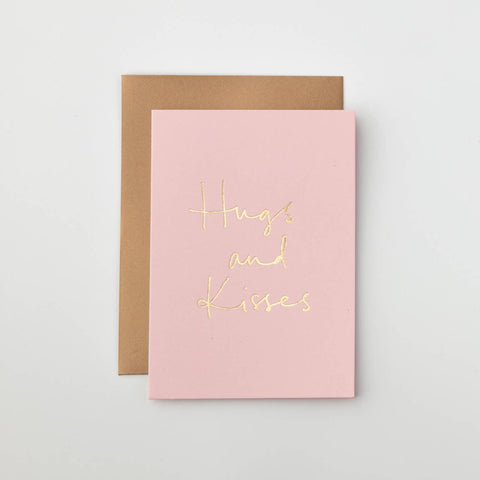 Gabrielle and Celine Card Hugs and Kisses Greeting Card Gabrielle and Celine    - [store_name]