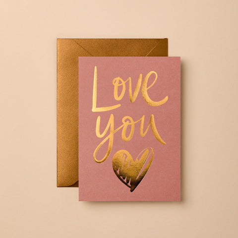 Gabrielle and Celine Card Love You Greeting Card Gabrielle and Celine - [store_name]