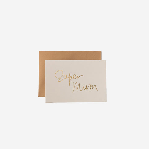 Gabrielle and Celine Card Super Mum Greeting Card Gabrielle and Celine    - [store_name]