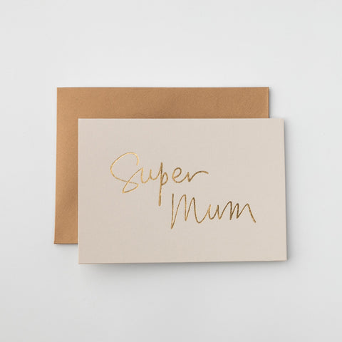 Gabrielle and Celine Card Super Mum Greeting Card Gabrielle and Celine    - [store_name]
