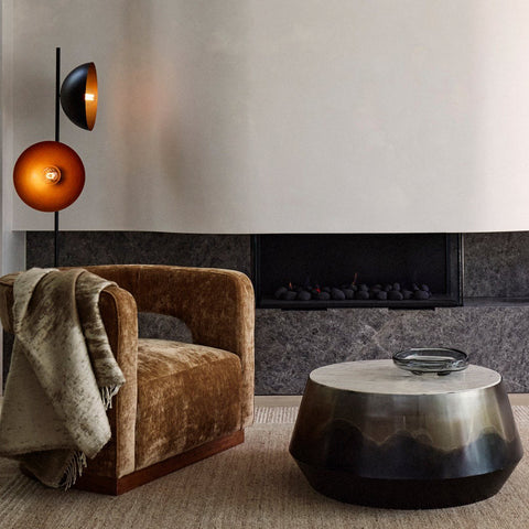 Grand Designs Shallow Glass Bowl Smoke