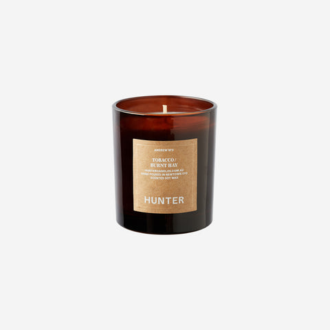 Hunter Candles Candle Andrew Tobacco / Burnt Hay Scented Candle Hunter Candles - [store_name]