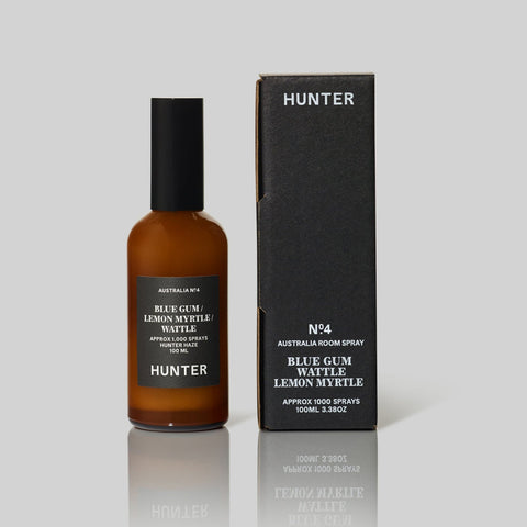 Hunter Australia / Blue Gum Lemon Myrtle Wattle Room Spray Scented Candle Hunter - [store_name]
