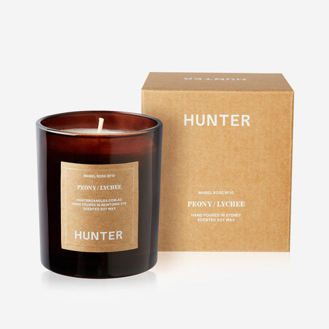 Hunter Candles Mabel Rose / Peony Lychee Candle Scented Candle Hunter Candles - [store_name]