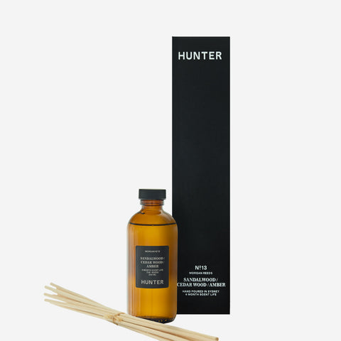 Hunter Candles Morgan / Sandalwood Cedar Amber Reed Diffuser Diffuser Hunter Candles - [store_name]