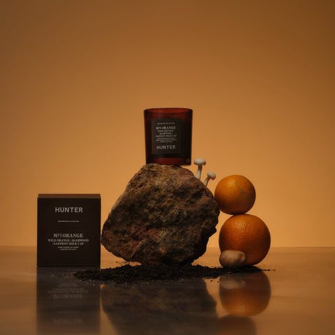 Hunter Orange / Agarwood Saffron Milk Cap Candle Scented Candle Hunter - [store_name]