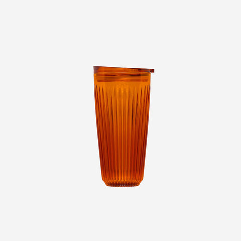 Huskee Renew Cup + Lid Amber 16oz 470ml Coffee Cup Huskee - [store_name]