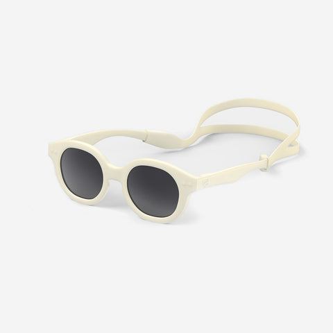 Izipizi Sunglasses Kids #C Milk White Sunglasses IZIPIZI - [store_name]