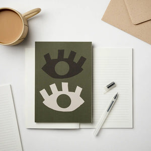 Kinshipped All Eyes Green Notebook Noteboo Kinshipped    - [store_name]