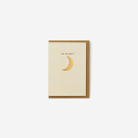 Kinshipped Card Over The Moon
