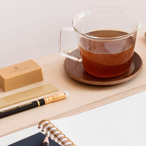 Kinto Cast Coaster Teak Coaster Kinto - [store_name]