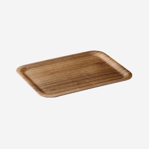 Kinto Nonslip Rectangular Tray Teak Small Kitchen Utensils Kinto - [store_name]