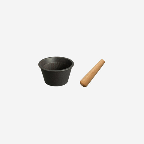 Kinto Taku Mortar & Pestle Black Kitchen Utensils Kinto - [store_name]