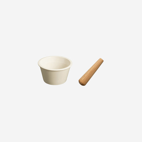 Kinto Taku Mortar & Pestle White Kitchen Utensils Kinto - [store_name]