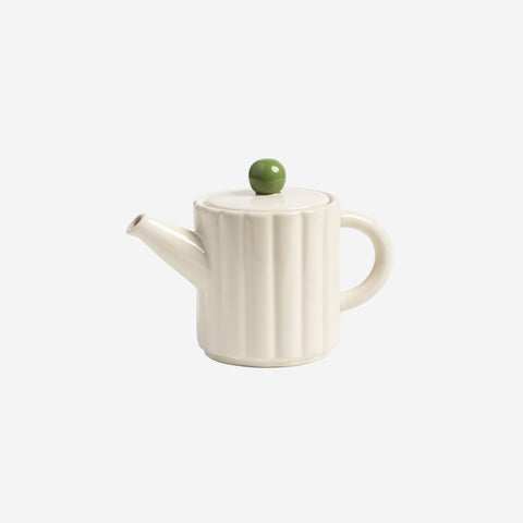 Klevering Teapot Tube Off White