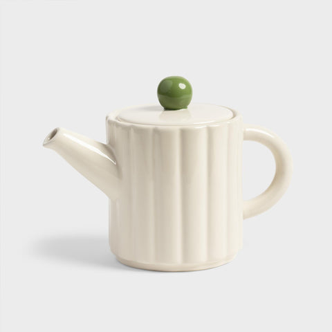 Klevering Teapot Tube Off White