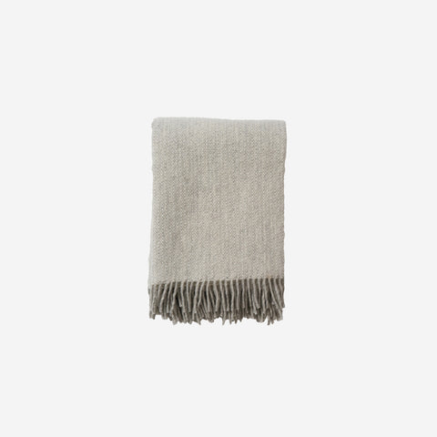 Klippan Vide Wool Blanket Light Grey Blanket Klippan - [store_name]
