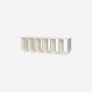 Kristina Dam Curved Wall Shelf Off White Shelf Kristina Dam    - [store_name]