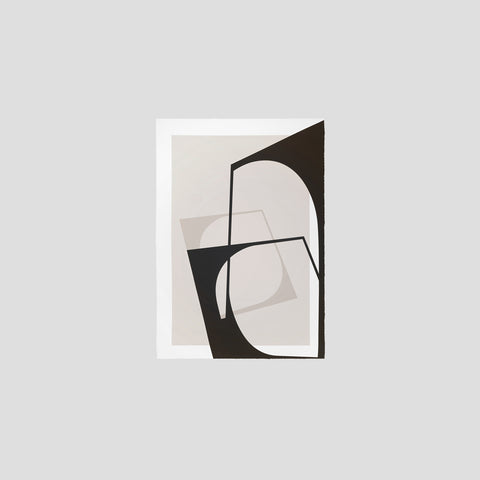 SIMPLE FORM. - Kristina Dam Kristina Dam Frame Abstraction Print - 