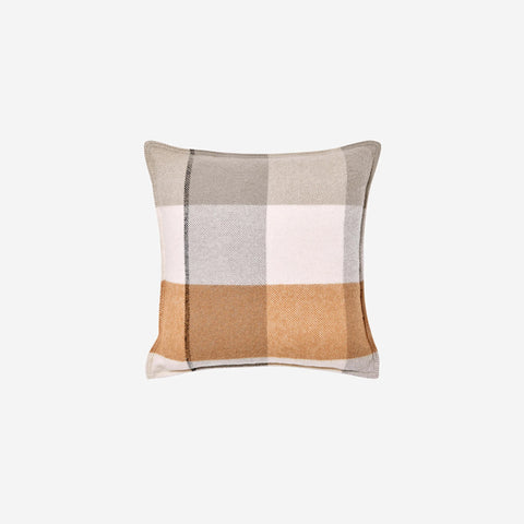 SIMPLE FORM. - LM Home L&M Home Alby Wool Cushion Toffee - 