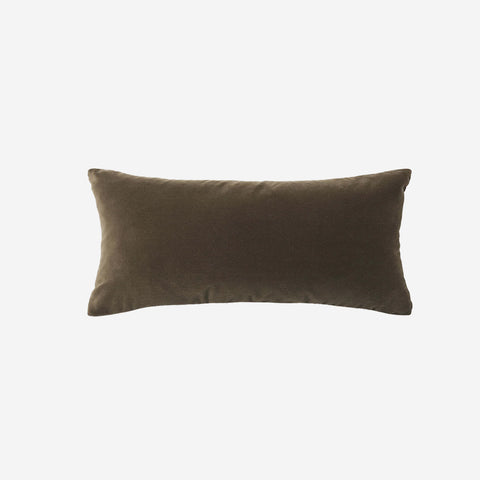 SIMPLE FORM. - LM Home L&M Home Etro Lumbar Velvet  Cushion Olive Green - 