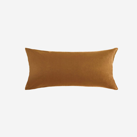 SIMPLE FORM. - LM Home L&M Home Etro Lumbar Velvet  Cushion Toffee - 