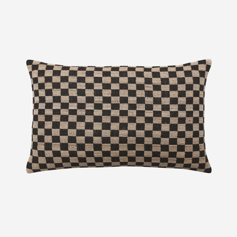 SIMPLE FORM. - LM Home L&M Home Matteo Rectangle Checked Cushion - 