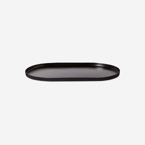 SIMPLE FORM. - LM Home L&M Home Mona Grand Oval Tray Black - 