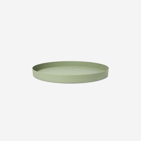 SIMPLE FORM. - LM Home L&M Home Mona Round Tray Sage - 