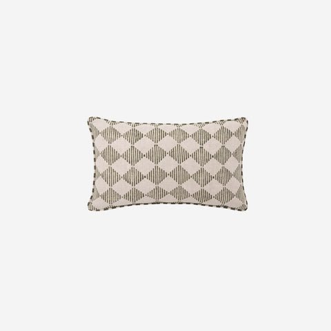 L&M Home Quinn Linen Cushion Olive Cushion LM Home - [store_name]