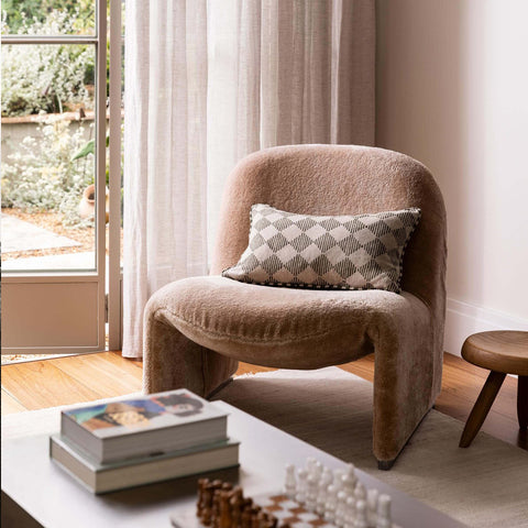 L&M Home Quinn Linen Cushion Olive Cushion LM Home - [store_name]