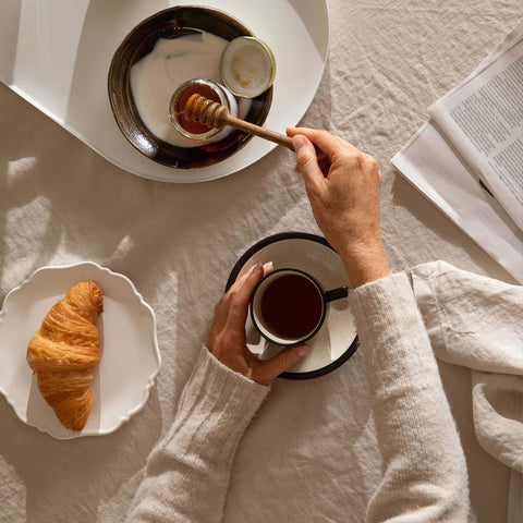 L&M Home Terrace Napkin Set Oatmeal