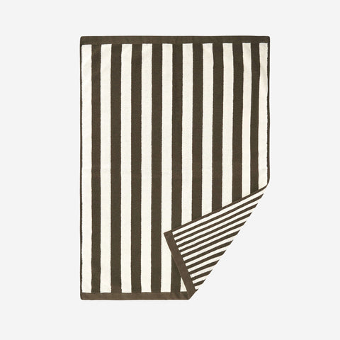 L&M Home Raye Striped Olive Bath Mat