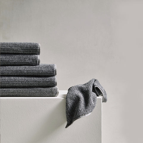 SIMPLE FORM. - LM Home L&M Home Tweed Coal Hand Towel - 