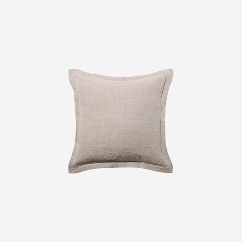 L&M Home Burton Square Linen Cushion Oatmeal Cushion LM Home    - [store_name]