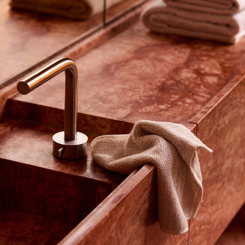 L&M Home Tweed Nougat Face Towel Towel LM Home - [store_name]