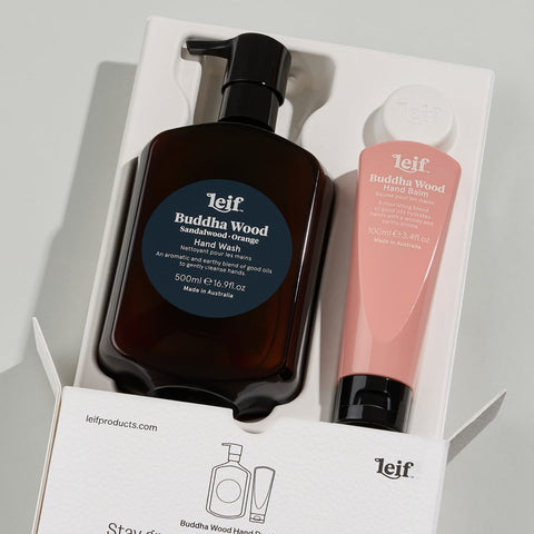 Leif Buddha Wood Hand Duo Small