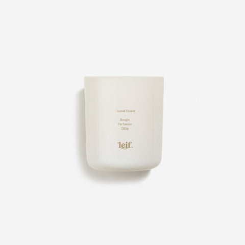 Leif Flannel Flower Candle