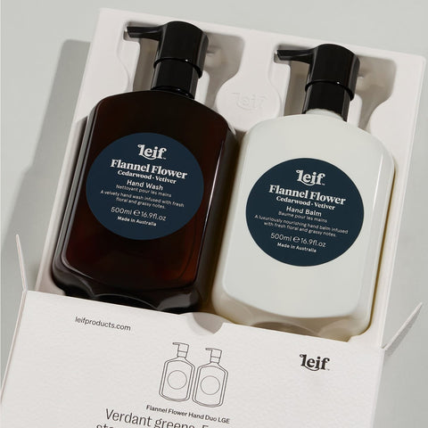 Leif Flannel Flower Hand Duo Large Body Care Leif - [store_name]