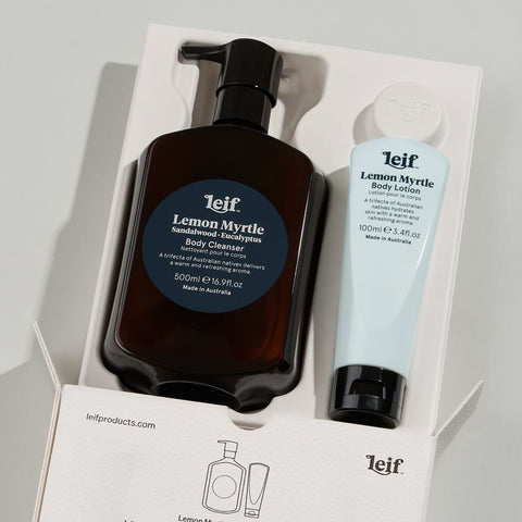 Leif Lemon Myrtle Body Duo Small Bodycare Leif - [store_name]