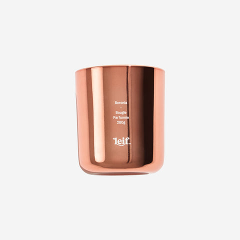 Leif Boronia Candle Limited Luxe Copper Rose Gold Bodycare Leif - [store_name]