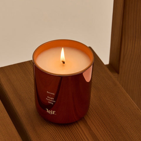 Leif Boronia Candle Limited Luxe Copper Rose Gold Bodycare Leif - [store_name]
