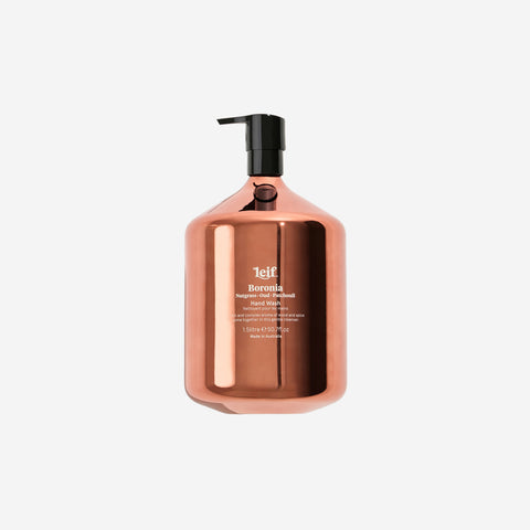 Leif Boronia Hand Wash Limited Luxe 1.5L Rose Gold Bodycare Leif - [store_name]