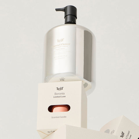 Leif Flannel Flower Hand Wash Limited Luxe 1.5L Silver Chrome Bodycare Leif - [store_name]