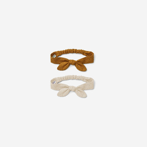 SIMPLE FORM. - Liewood Liewood Henny Anglaise Headband Pack Golden Sandy - 