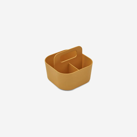 SIMPLE FORM. - Liewood Liewood Hernandes Storage Caddy Yellow Mellow - 
