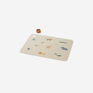 Liewood Jude Placemat Safari Sandy Baby Mealtime Liewood    - [store_name]