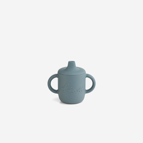 SIMPLE FORM. - Liewood Liewood Neil Cup Dino Whale Blue - 