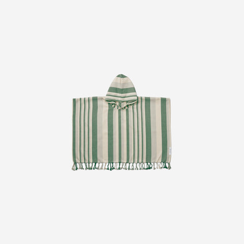 SIMPLE FORM. - Liewood Liewood Roomie Poncho Green Sandy - 