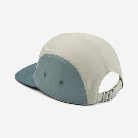SIMPLE FORM. - Liewood Liewood Rory Cap Hippo Whale Blue - 